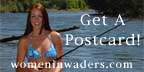 Women in Waders Postcards