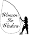 women in waders