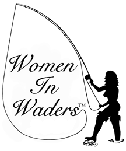 women in waders